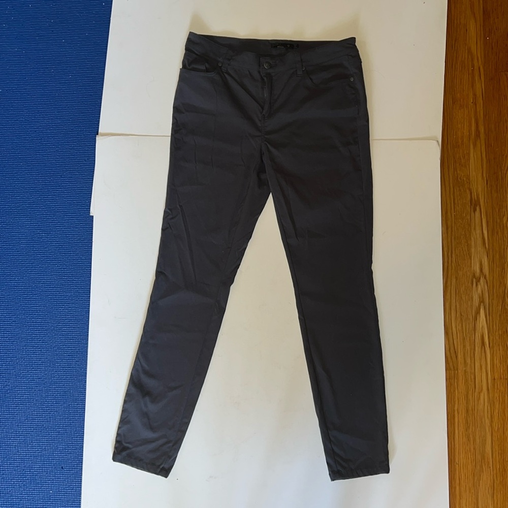 Prana Women's Skinny Moto Pants Gray 12
